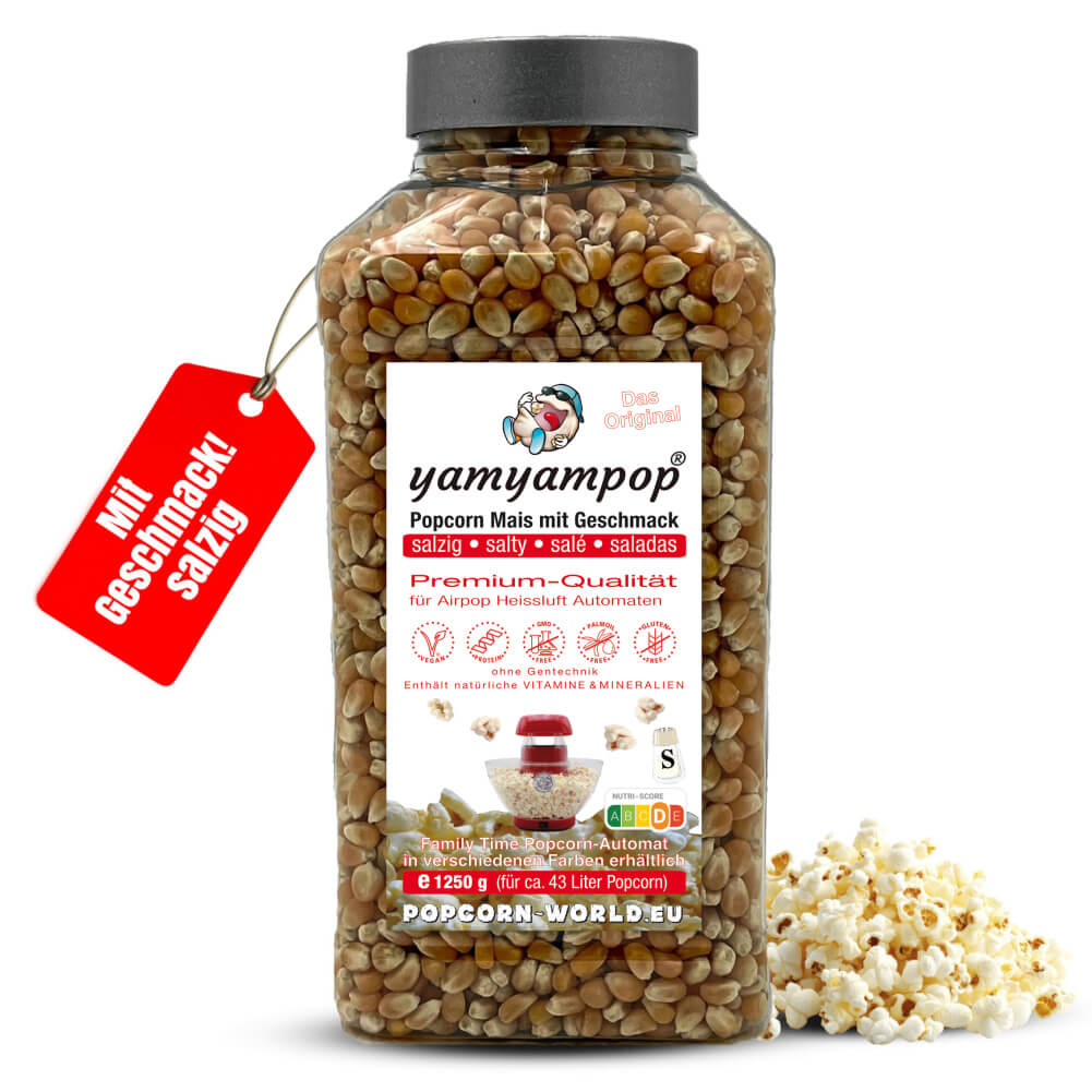 Mais extra-salzig in 1250g Becher