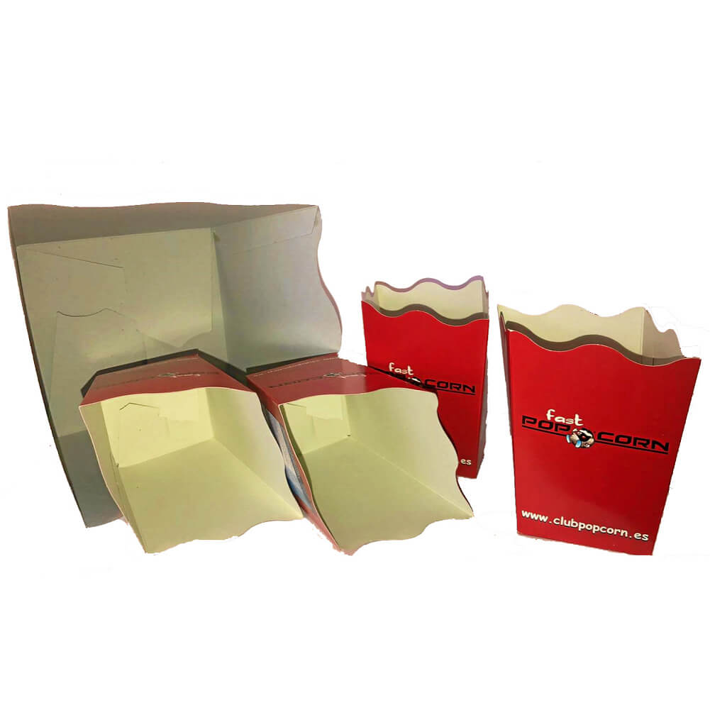 Mini Becher für Fast Popcorn-Automaten 800 Stück